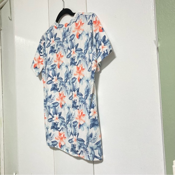 ABERCROMBIE and FITCH Kids Floral Hawaiian T Shirt Youth Unisex 15 16 - Picture 5 of 10